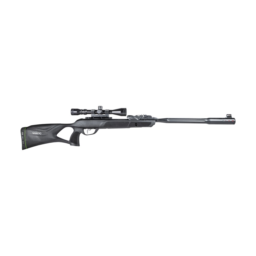 gamo 611006335554 swarm fusion 10x gen 3 gas piston 22 10rd shot black black fluted steel barrel black receiver black all weather lightweight thumbhole stock scope 3 9x40mm Gamo 611006335554 Swarm Fusion 10X Gen 3 Gas Piston 22 10rd Shot Black Black Fluted Steel Sports South item 109814