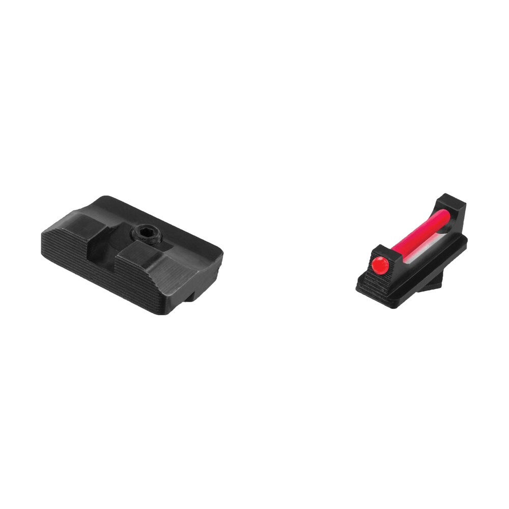 truglo tg132g1 fiber optic pro red/fiber optic front sight black/blank rear sight glock 17/17l/19/17x TruGlo TG132G1 Fiber-Optic Pro Red/Fiber Optic Front Sight-Black/Blank Rear Sight Glock Sports South item 109930