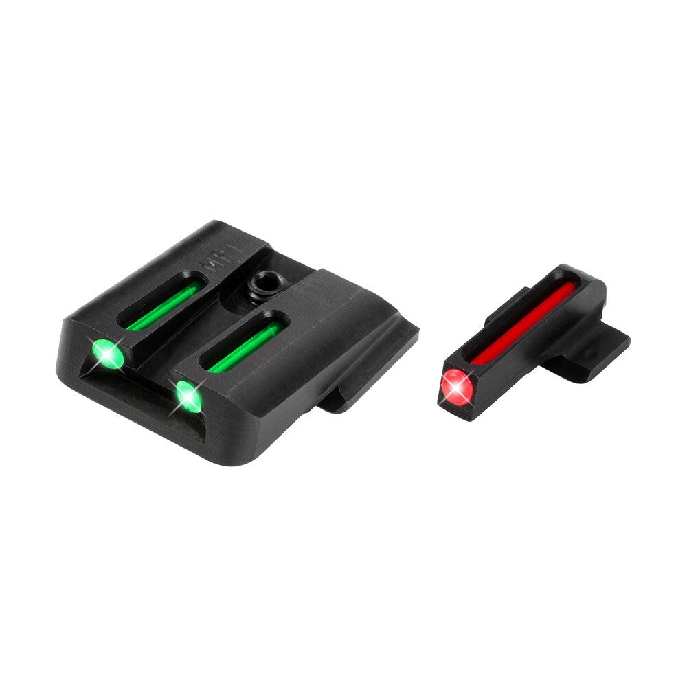 truglo tg131mp1 fiber optic red/fiber optic front sight green/fiber optic rear sight smith & wesson m&p ez 380 TruGlo TG131MP1 Fiber-Optic Red/Fiber Optic Front Sight-Green/Fiber Optic Rear Sight Smith Sports South item 109934