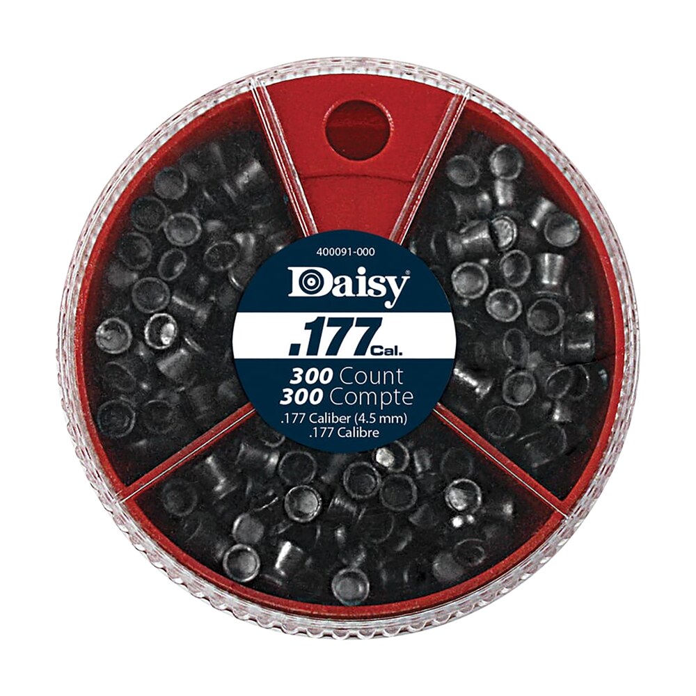 daisy 987781406 dial a pellet premium 177 lead flat nose pointed hollow point 300/tin Daisy 987781406 Dial-A-Pellet Premium 177 Lead Flat Nose Pointed Hollow Point 300/Tin Sports South item 109988