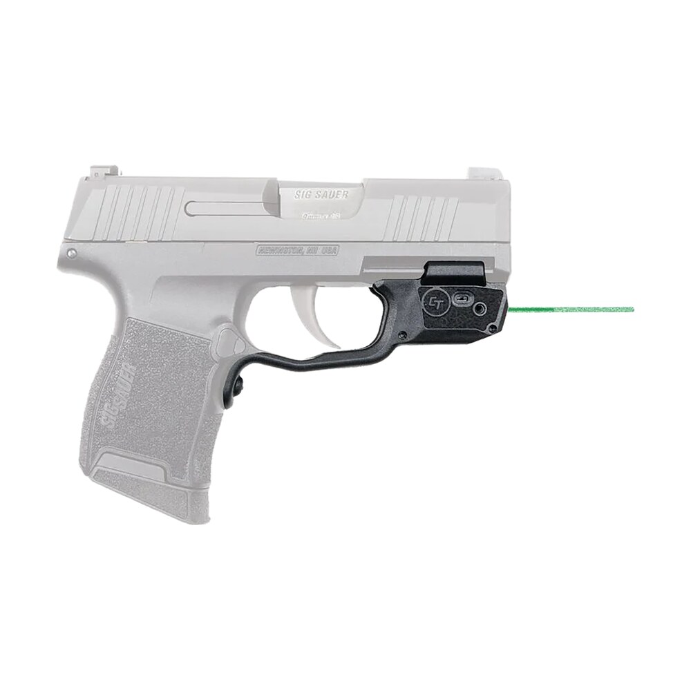 crimson trace 0181601 laserguard fits sig p365/p365xl/p365sas, green laser black polymer trigger guard mount Crimson Trace 0181601 Laserguard Sports South item 110279