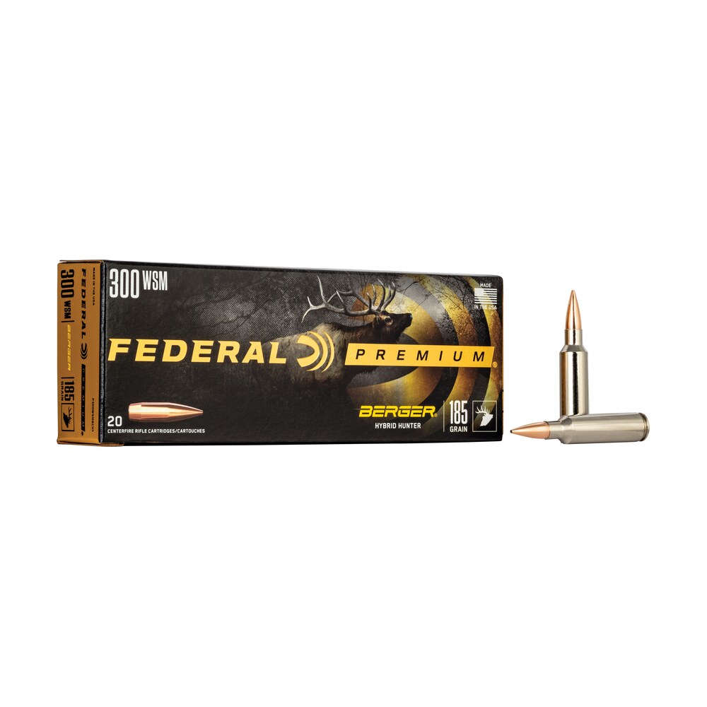 federal p300wsmbch1 premium 300wsm 185gr berger hybrid hunter 20 per box/10 case Federal P300WSMBCH1 Premium 300WSM 185gr Berger Hybrid Hunter 20 Per Box/10 Case Sports South item 110468