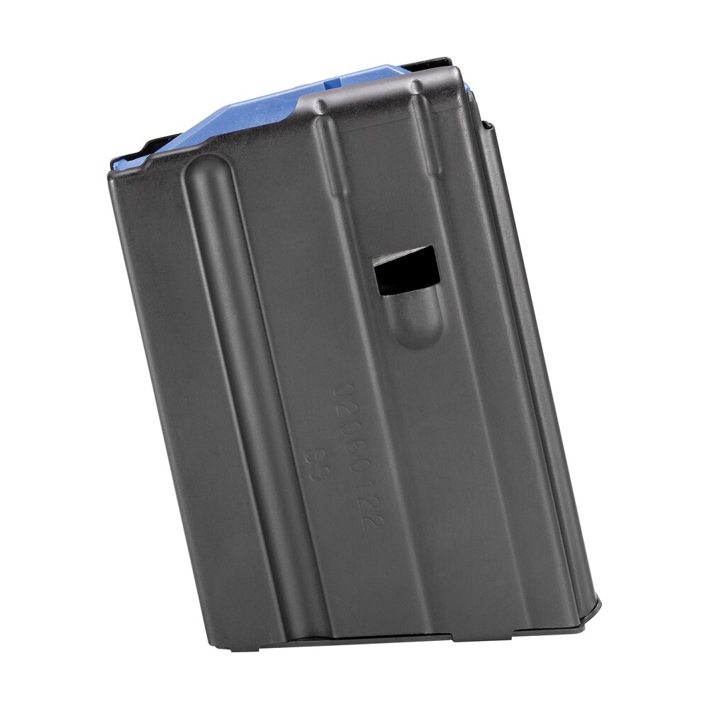 duramag 1065041176cpd ss 10rd 6.5 grendel/6mm arc for ar 15 black w/ blue follower detachable DuraMag 1065041176CPD SS 10rd 6.5 Grendel/6mm ARC for AR-15 Black Sports South item 110635