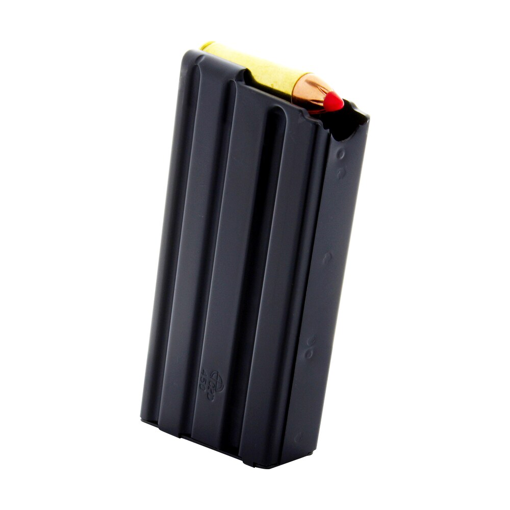 duramag 5x45041175cpd ss 5rd 450 bushmaster for ar 15 black w/ black follower detachable DuraMag 5X45041175CPD SS 5rd 450 Bushmaster for AR-15 Black Sports South item 110639