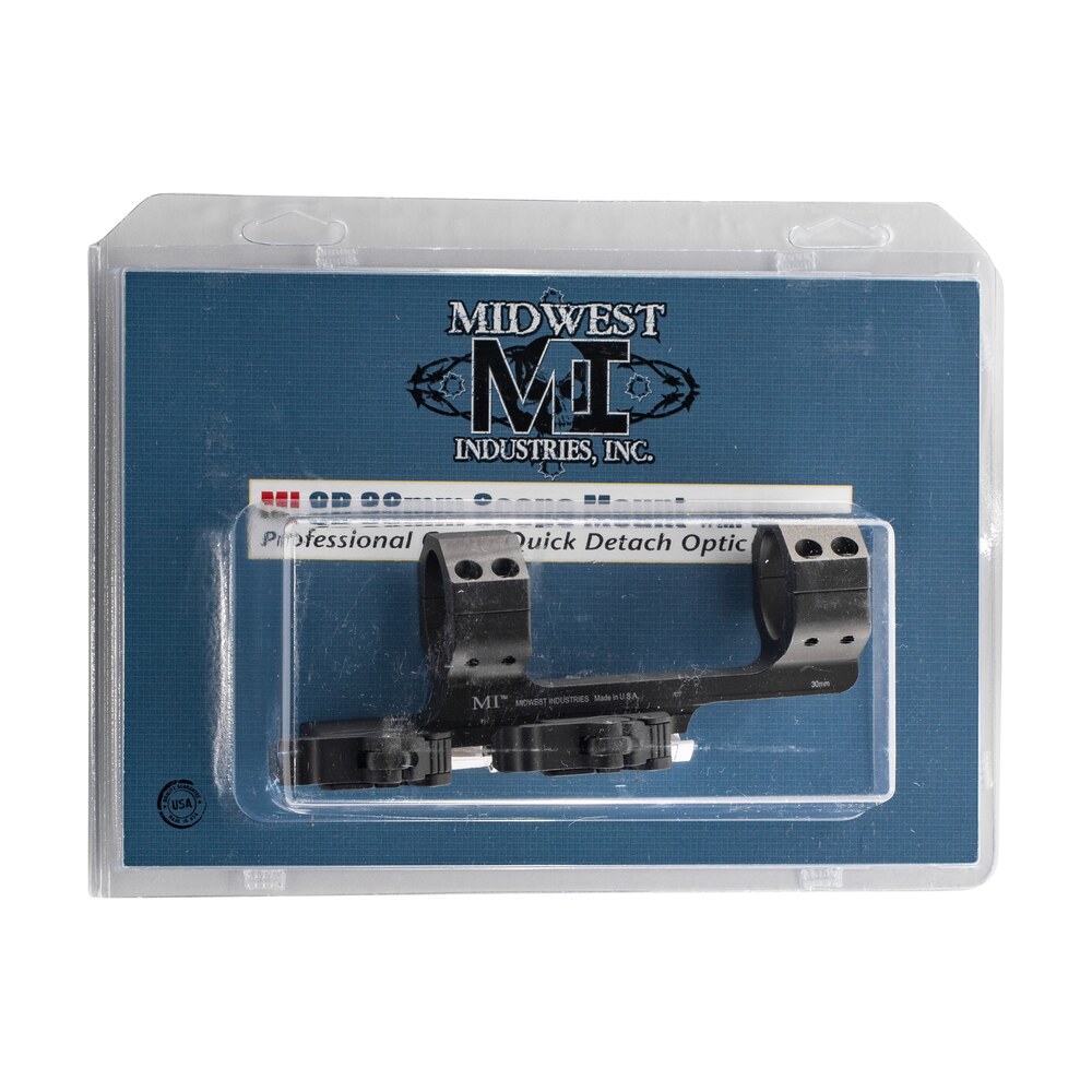 midwest industries miqd30sm 30mm qd scope mount/ring combo black hardcoat anodized Midwest Industries MIQD30SM 30mm QD Scope Mount/Ring Combo Black Hardcoat Anodized Sports South item 110705