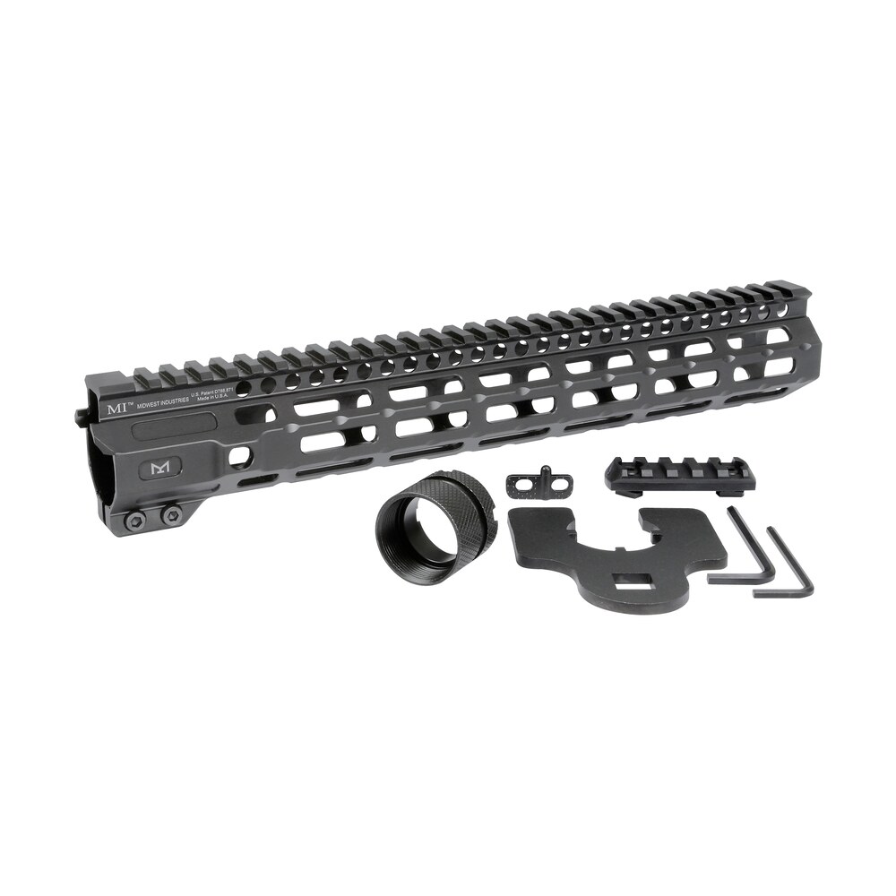 midwest industries micrm12625 m series aluminum black hardcoat anodized ar platform 12.62" Midwest Industries MICRM12625 M-Series Aluminum Black Hardcoat Anodized AR Platform 12.62" Sports South item 110711