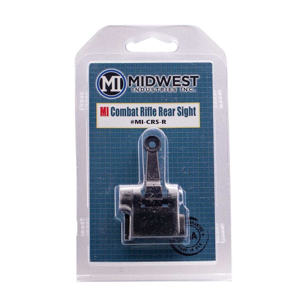 midwest industries micrsr combat rifle rear flip sight black for ar 15, m16, m4 Midwest Industries MICRSR Combat Rifle Rear Flip Sight Black for AR-15, M16, M4 Sports South item 110722