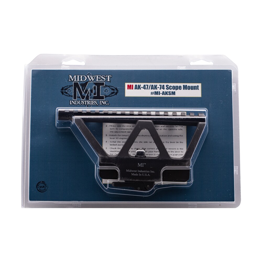 midwest industries miaksm mi ak side railed scope mount black hardcoat anodized Midwest Industries MIAKSM MI AK Side Railed Scope Mount Black Hardcoat Anodized Sports South item 110734