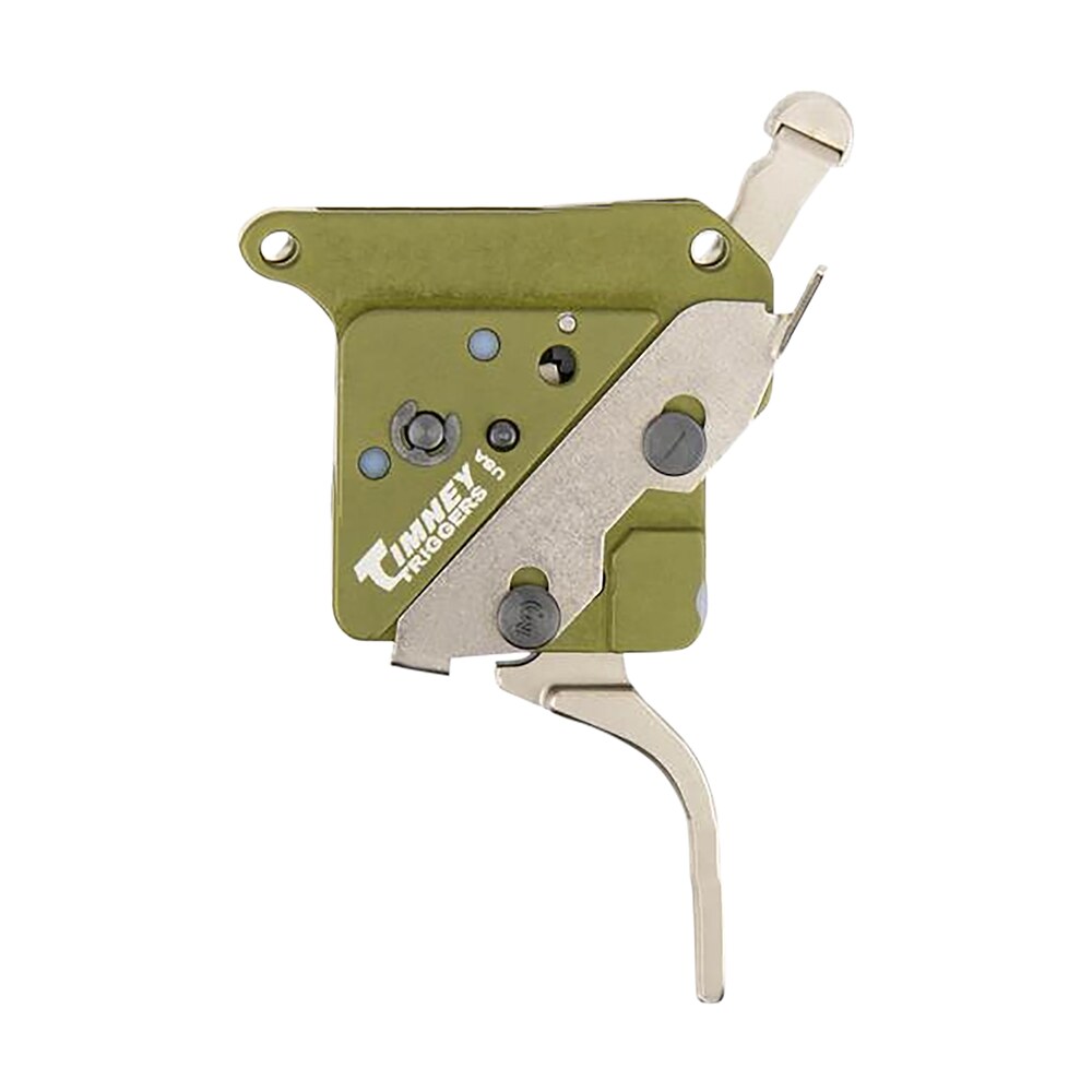 timney triggers 51716v2 elite hunter straight trigger with 3 lbs draw weight & green/nickel finish for remington 700 right Timney Triggers 51716V2 Elite Hunter Straight Trigger Sports South item 110763