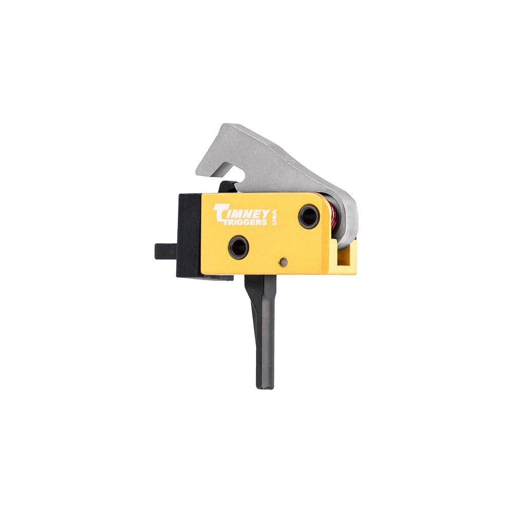timney triggers 681st pcc trigger single stage straight trigger with 2.50 3 lbs draw weight & black/gold finish for ar platform Timney Triggers 681ST PCC Trigger Single-Stage Straight Trigger Sports South item 110765