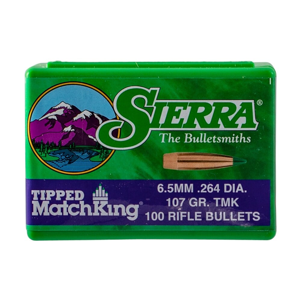 sierra 7407 tipped matchking 6.5creedmoor 107gr tipped matchking 100/box Sierra 7407 Tipped MatchKing 6.5Creedmoor 107gr Tipped MatchKing 100/Box Sports South item 110780