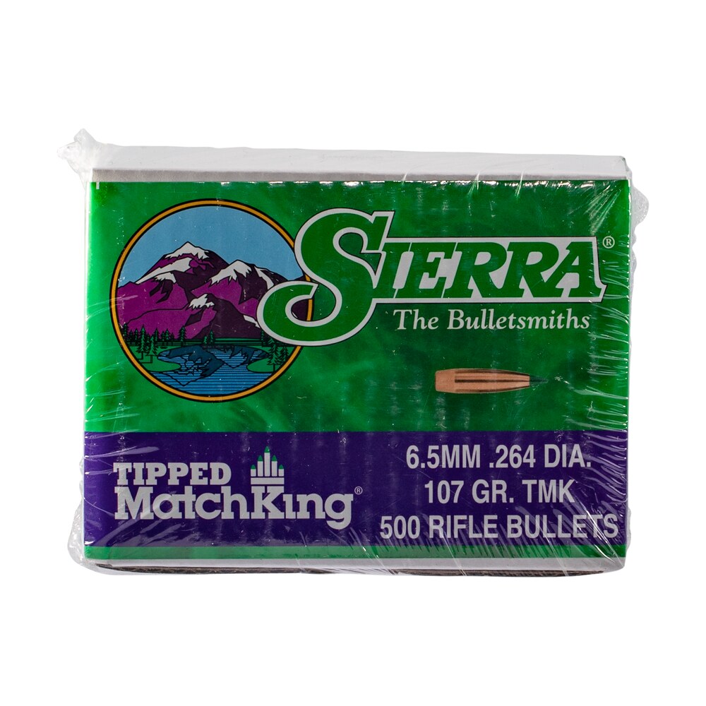 sierra 7407c tipped matchking 6.5creedmoor 107gr tipped matchking 500/box Sierra 7407C Tipped MatchKing 6.5Creedmoor 107gr Tipped MatchKing 500/Box Sports South item 110781