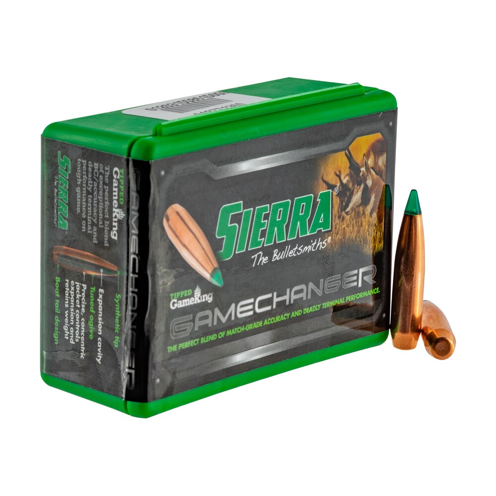 sierra 4330t tipped gameking 6.5creedmoor 130gr hollow point boat tail 50/box Sierra 4330T Tipped GameKing 6.5Creedmoor 130gr Hollow Point Boat Tail 50/Box Sports South item 110784