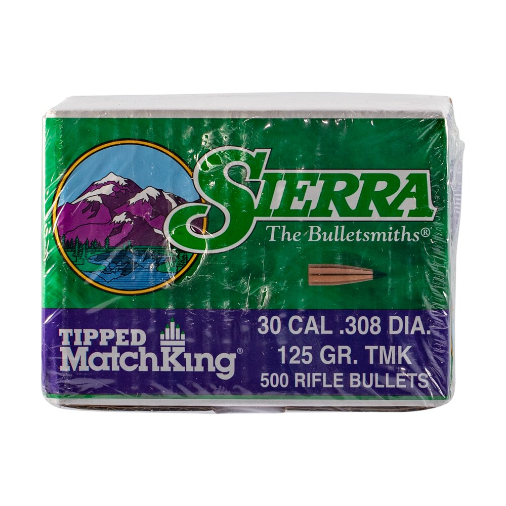 sierra 7725c tipped matchking 30cal 125gr tipped matchking 500/box Sierra 7725C Tipped MatchKing 30Cal 125gr Tipped MatchKing 500/Box Sports South item 110792