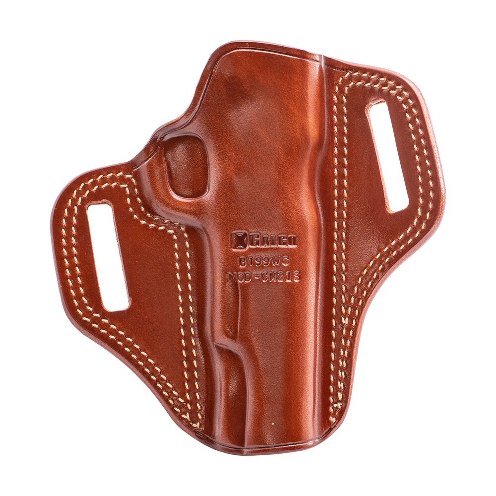 galco cm213 combat master open top pancake tan leather belt loop fits 1911 left hand Galco CM213 Combat Master Open Top Pancake Tan Leather Belt Loop Sports South item 111505