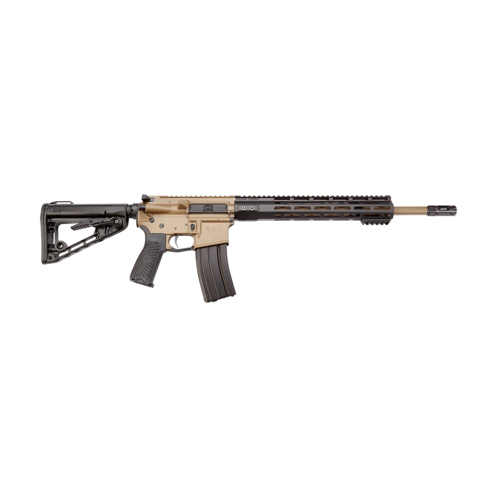 wilson combat trpc556ct protector carbine 5.56x45mm nato 16.25" 30+1 tan black wilson/rogers super stoc stock bcm starburst polymer black grip right hand Wilson Combat TRPC556CT Protector Carbine 5.56x45mm NATO 16.25" 30+1 Tan Black Wilson/Rogers Sports South item 111842