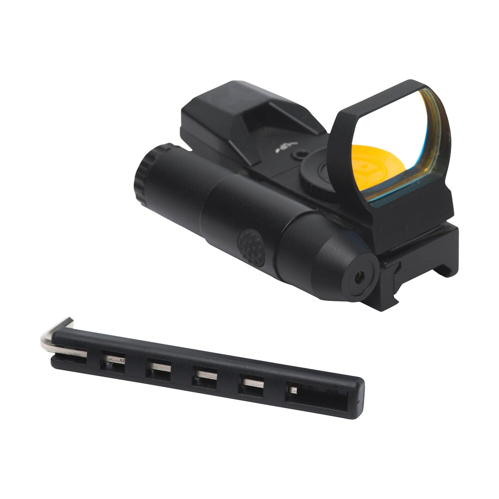 firefield ff26023 impact duo reflex sight matte black 1 x 31 mm x 22 mm 3 moa/5 moa red dot multi reticle red laser Firefield FF26023 Impact Duo Reflex Sight Matte Black 1 x 31 mm x 22 mm 3 MOA/5 MOA Red Dot Sports South item 111993