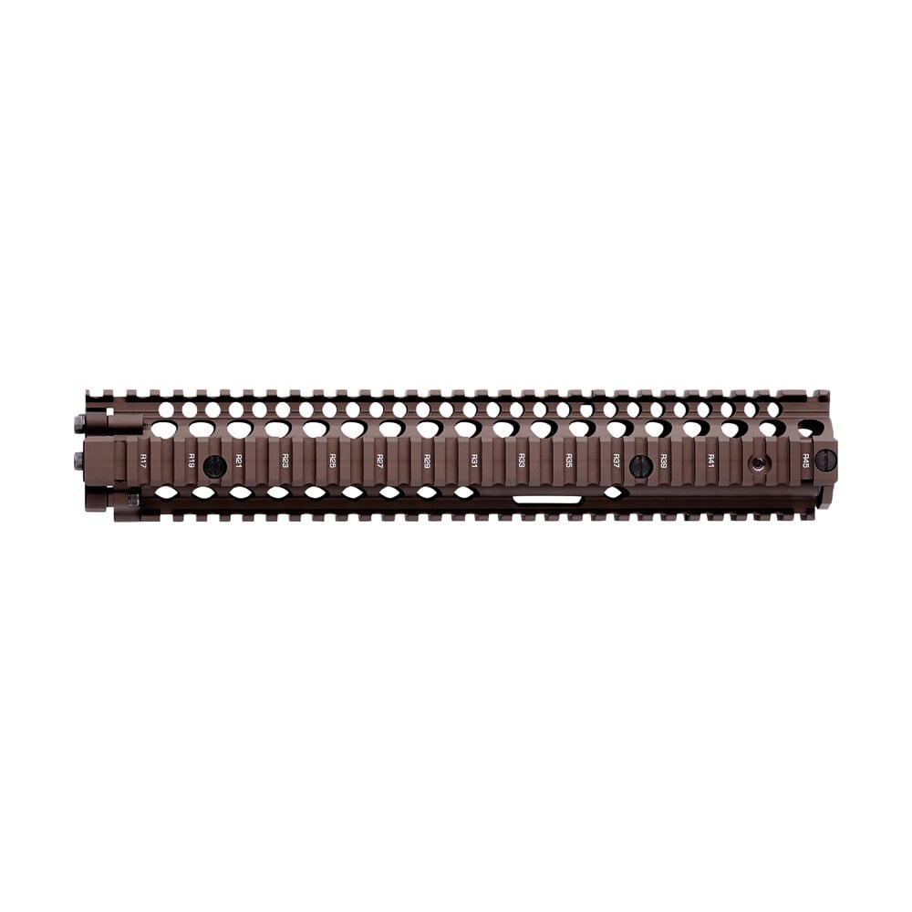 daniel defense 0100408001 m4a1 ris ii handguard 12.25" 2 piece, free floating style made of 6061 t6 aluminum with flat dark earth anodized finish & picatinny rail for ar 15 Daniel Defense 0100408001 M4A1 RIS II Handguard 12.25" 2-Piece, Free-Floating Style Made of Sports South item 112154