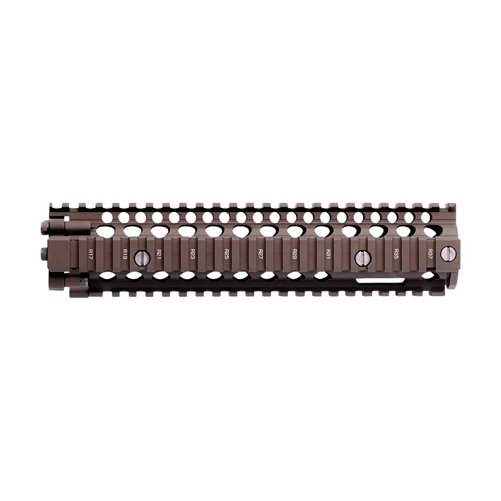 daniel defense 0100408020011 mk18 ris ii handguard 9.55" 2 piece, free floating style made of 6061 t6 aluminum with flat dark earth anodized finish & picatinny rail for ar 15 Daniel Defense 0100408020011 MK18 RIS II Handguard 9.55" 2-Piece, Free-Floating Style Made of Sports South item 112156