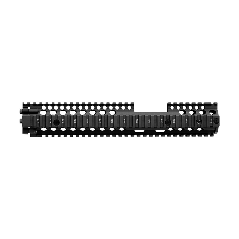 daniel defense 0100408030006 m4a1 fsp ris ii handguard 12.25" 2 piece, free floating style made of 6061 t6 aluminum with black anodized finish & picatinny rail for ar 15 Daniel Defense 0100408030006 M4A1 FSP RIS II Handguard 12.25" 2-Piece, Free-Floating Style Made Sports South item 112159