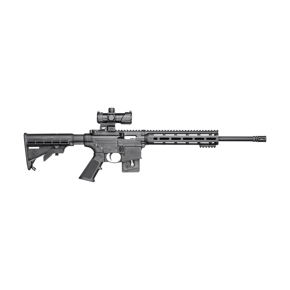 smith & wesson 12723 m&p15 sport or 22 lr 10+1 16.50" black threaded barrel, matte black aluminum receiver w/picatinny rail, m lok handguard, black 6 position car synthetic stock, black polymer grip, Smith & Wesson 12723 M&P15 Sport OR 22 LR 10+1 16.50" Black Threaded Sports South item 112215