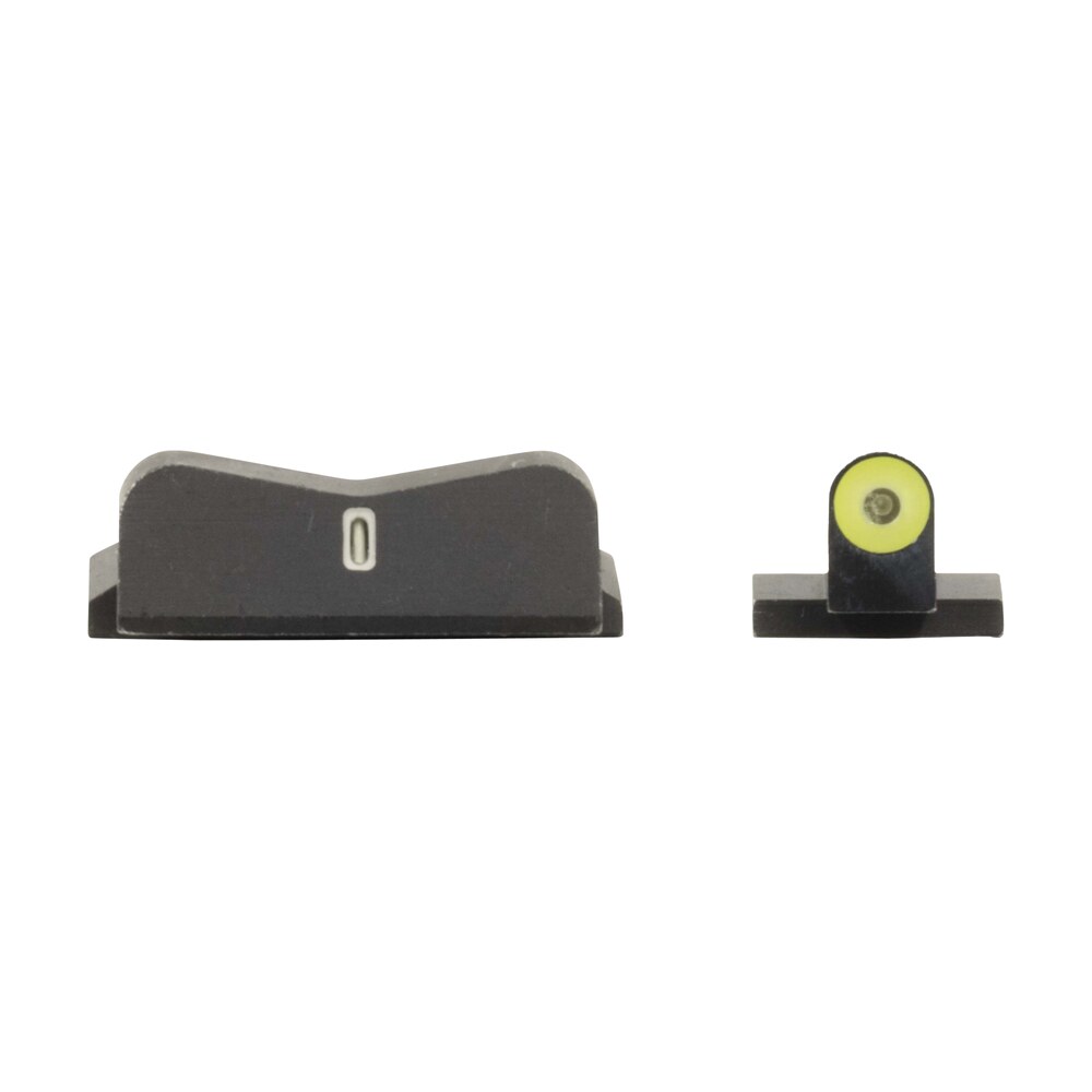 xs sights sw0029s5y dxt2 big dot night sights smith and wesson black | green tritium yellow outline front sight green tritium white outline bar rear sight XS Sights SW0029S5Y DXT2 Big Dot Night Sights- Smith and Wesson Black | Green Tritium Yellow Sports South item 112248