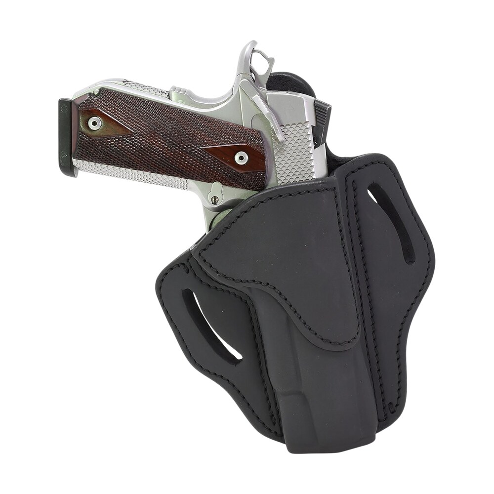 1791 gunleather bh1sblr bh1 owb 01 stealth black leather belt slide fits 4 5" 1911 1791 Gunleather BH1SBLR BH1 OWB 01 Stealth Black Leather Belt Slide Sports South item 112372