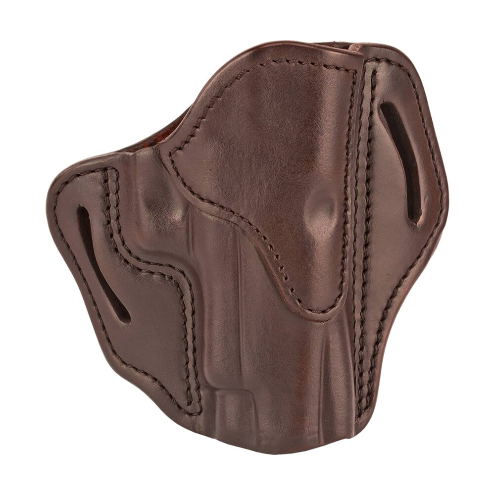 1791 gunleather bh23sbrr bh2.3 owb size 2.3 signature brown leather belt slide compatible w/glock 17/sig p226/hk vp9 right hand 1791 Gunleather BH23SBRR BH2.3 OWB Size 2.3 Signature Brown Leather Belt Slide Compatible Sports South item 112381