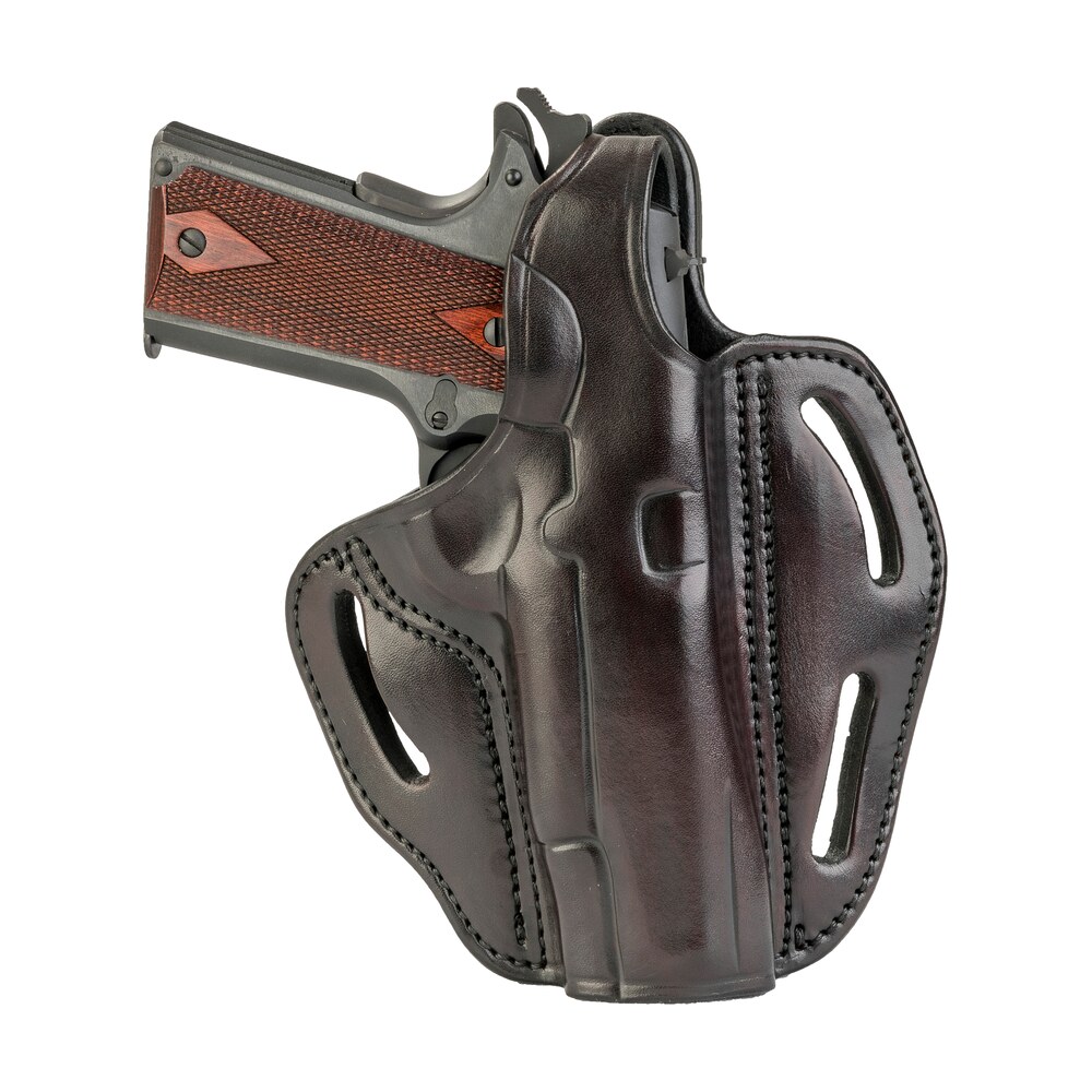 1791 gunleather bhx1clsbrr bhx owb 01 signature brown leather belt slide fits 4 5" 1911 1791 Gunleather BHX1CLSBRR BHX OWB 01 Signature Brown Leather Belt Slide Sports South item 112388