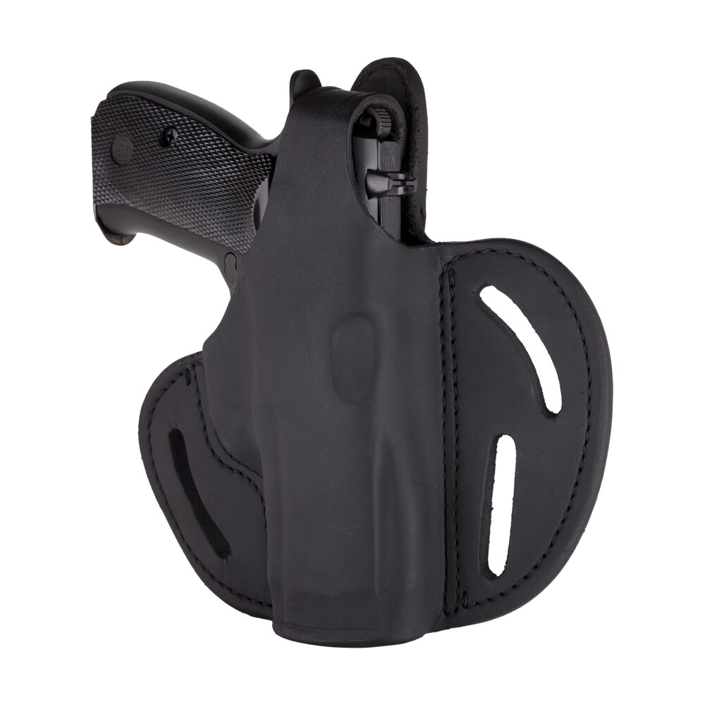1791 gunleather bhx3sblr bhx owb size 03 stealth black leather belt slide compatible w/glock/s&w m&p shield right hand 1791 Gunleather BHX3SBLR BHX OWB Size 03 Stealth Black Leather Belt Slide Compatible Sports South item 112390