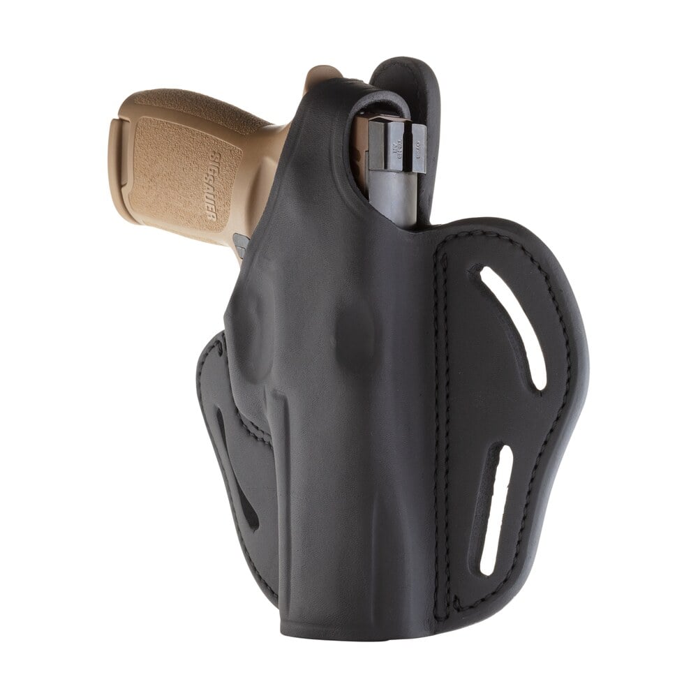1791 gunleather bhx5sblr bhx owb 05 stealth black leather belt slide fits sig p320/ruger security 9 1791 Gunleather BHX5SBLR BHX OWB 05 Stealth Black Leather Belt Slide Sports South item 112392