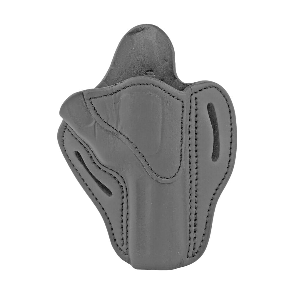 1791 gunleather rvh2sblr rvh2 owb size 02 stealth black leather belt slide fits ruger gp100/s&w k frame right hand 1791 Gunleather RVH2SBLR RVH2 OWB Size 02 Stealth Black Leather Belt Slide Sports South item 112397