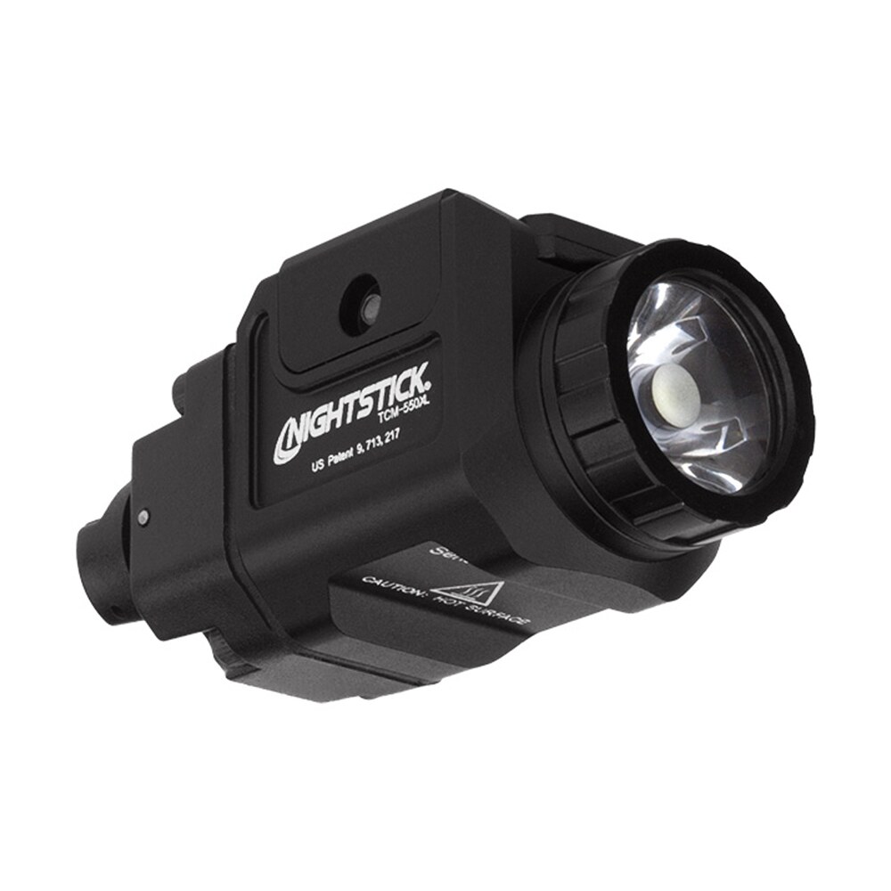 nightstick tcm550xl compact weapon mounted light black anodized 550 lumens white led Nightstick TCM550XL Compact Weapon-Mounted Light Black Anodized 550 Lumens White LED Sports South item 112398