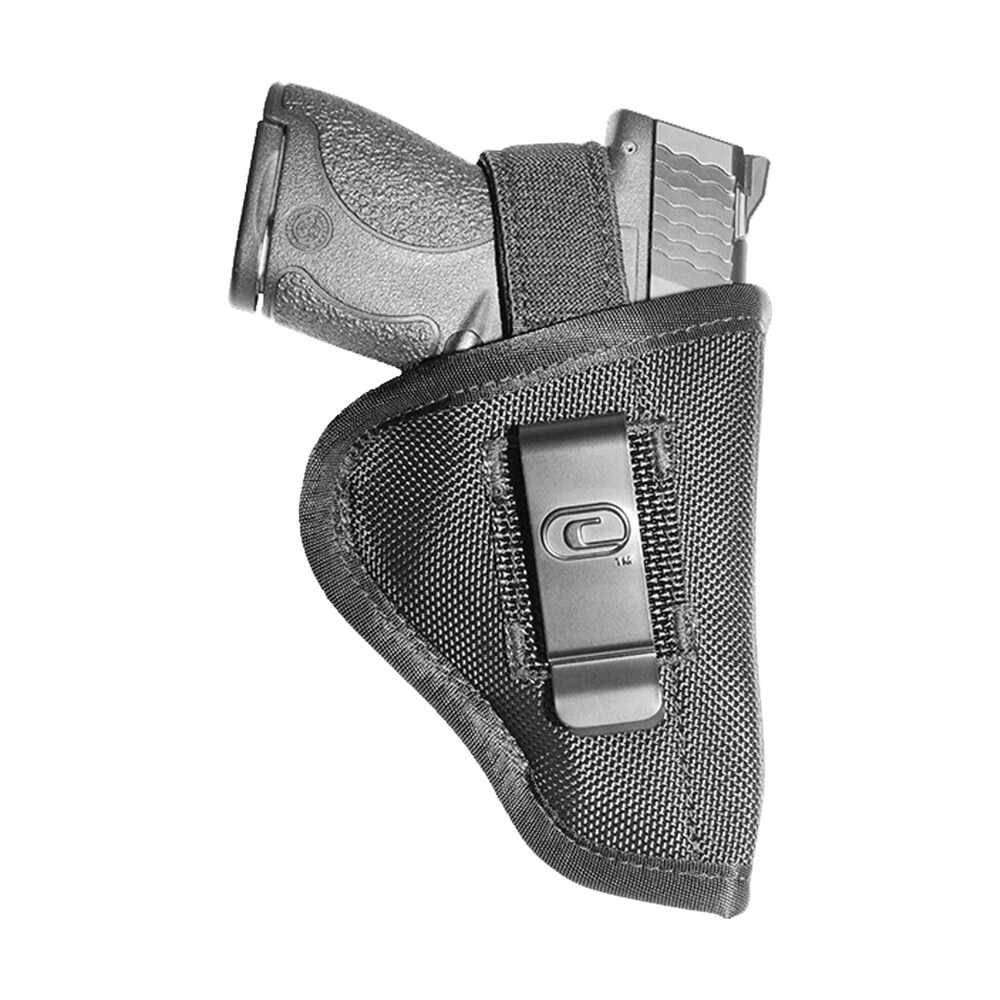 crossfire shooting gear crftusa1m1 the undercover iwb/owb size 01 black ballistic nylon belt clip fits micro 1 1.50" barrel ambidextrous Crossfire Shooting Gear CRFTUSA1M1 The Undercover IWB/OWB Size 01 Black Ballistic Nylon Belt Sports South item 112647