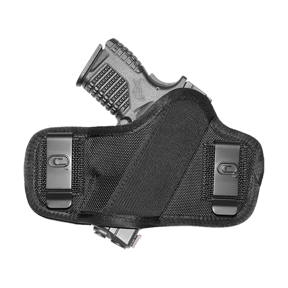 crossfire shooting gear crfclponsa1s2 the clip on owb black ballistic nylon belt clip fits subcompact 2 2.50" barrel ambidextrous Crossfire Shooting Gear CRFCLPONSA1S2 The Clip-On OWB Black Ballistic Nylon Belt Clip Sports South item 112648