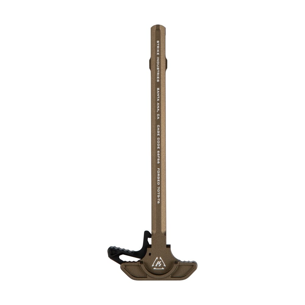 strike archelfde extended latch charging handle ar 15 flat dark earth anodized aluminum Strike ARCHELFDE Extended Latch Charging Handle AR-15 Flat Dark Earth Anodized Aluminum Sports South item 112758