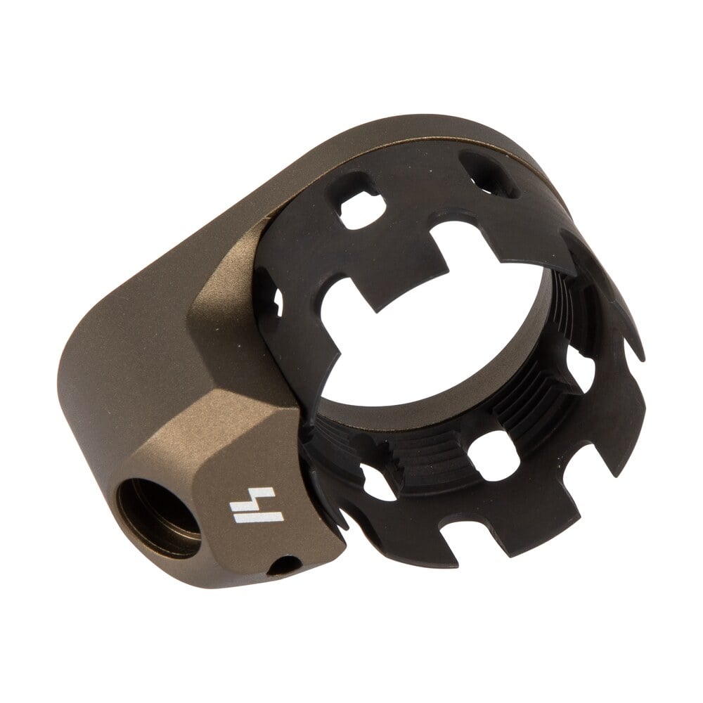 strike arecn&eepfde ar castle nut and extended end plate flat dark earth anodized steel Strike ARECN&EEPFDE AR Castle Nut and Extended End Plate Flat Dark Earth Anodized Steel Sports South item 112763
