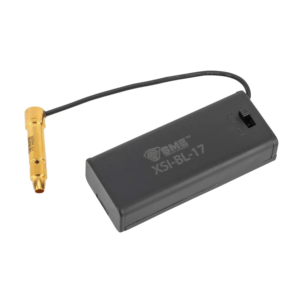 sme xsibl17 sight rite laser bore sighting system 17 hmr brass casing SME XSIBL17 Sight-Rite Laser Bore Sighting System 17 HMR Brass Casing Sports South item 113070