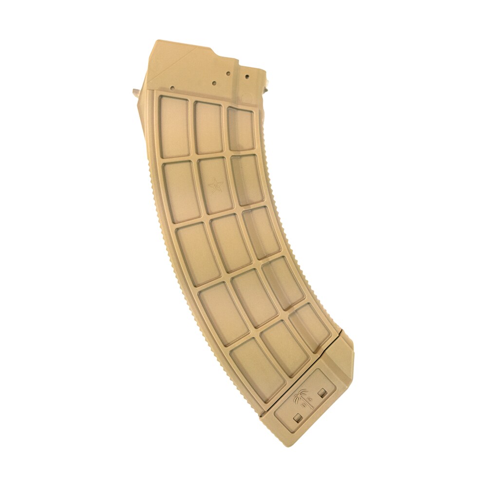 us palm ma693a standard 30rd 7.62x39mm fits ak 47 flat dark earth polymer w/stainless steel latch US Palm MA693A Standard 30rd 7.62x39mm Sports South item 113181