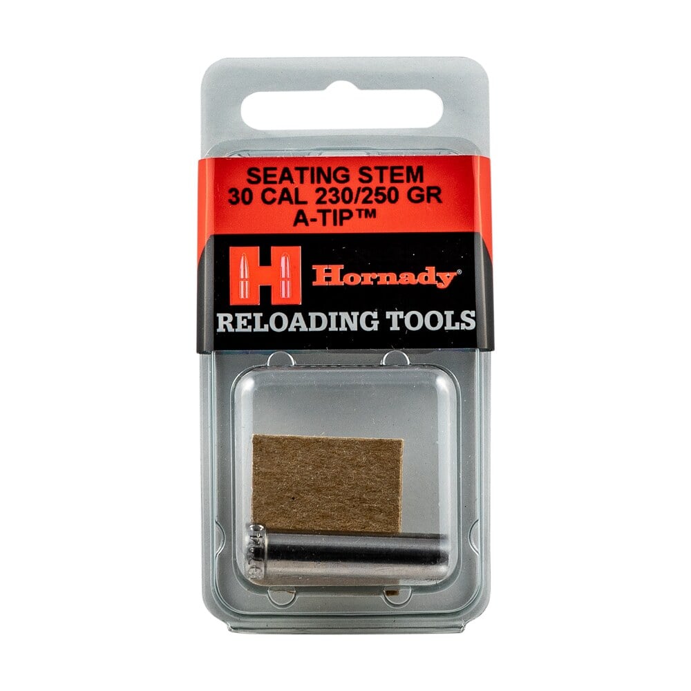 hornady 397140 a tip match bullet seating stems 30 cal for 230 250 gr Hornady 397140 A-Tip Match Bullet Seating Stems 30 Cal for 230 250 gr Sports South item 113377