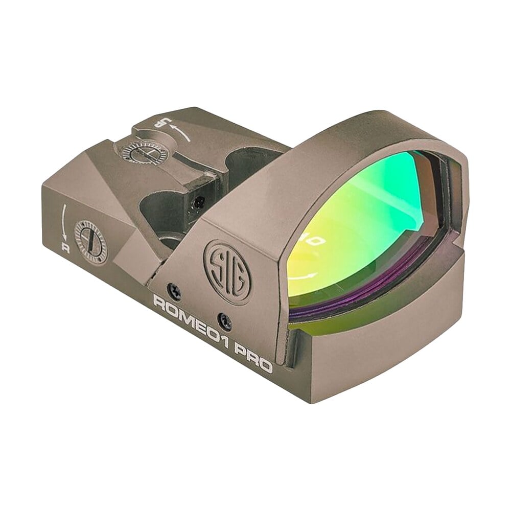 sig sauer electro optics sor1p103 romeo1pro flat dark earth 1 x 30 mm 6 moa red dot Sig Sauer Electro-Optics SOR1P103 Romeo1Pro Flat Dark Earth 1 x 30 mm 6 MOA Red Dot Sports South item 113464