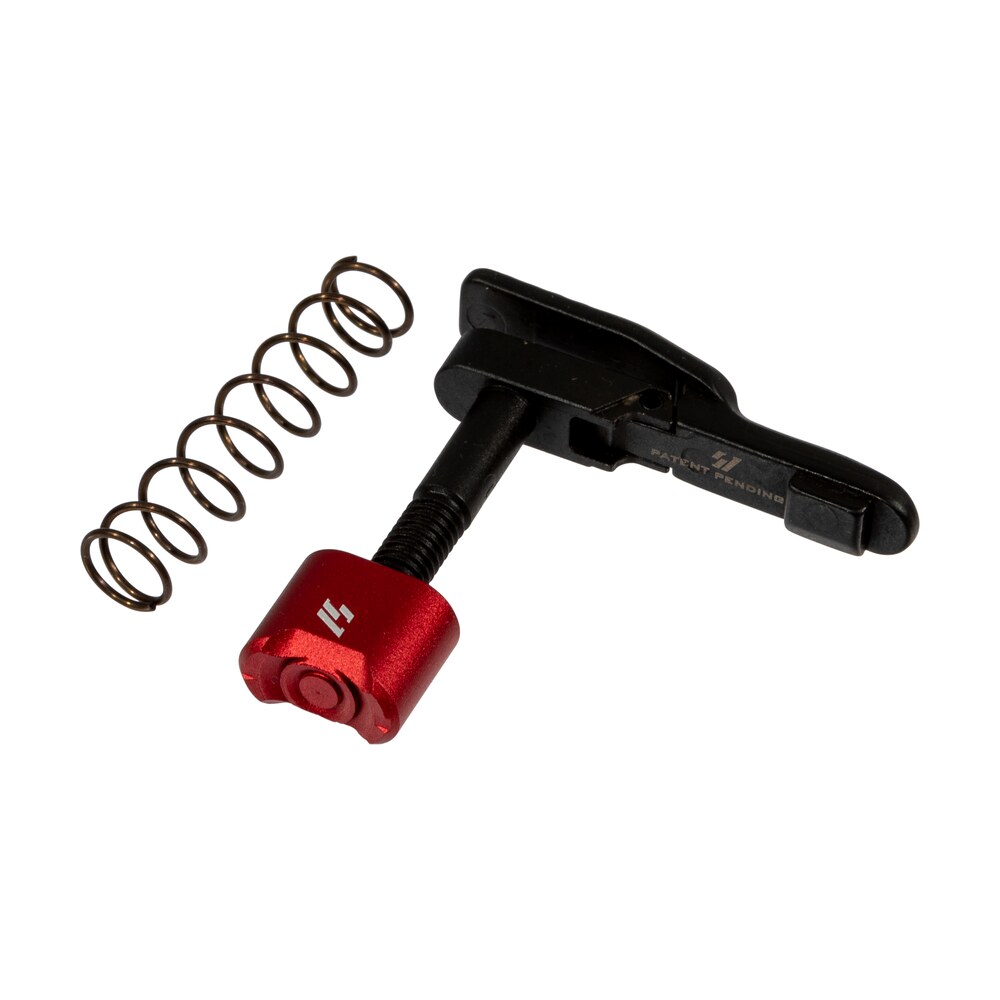 strike arambimrred ambidextrous magazine release ar 15, m16 mil spec red aluminum Strike ARAMBIMRRED Ambidextrous Magazine Release AR-15, M16 Mil-Spec Red Aluminum Sports South item 113808