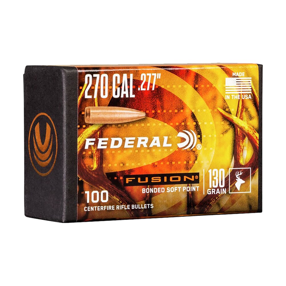 federal fb277f2 fusion component 270 win .277 130 gr fusion soft point 100 per box/ 4 case Federal FB277F2 Fusion Component 270 Win .277 130 gr Fusion Soft Point 100 Per Box/ 4 Case Sports South item 113903