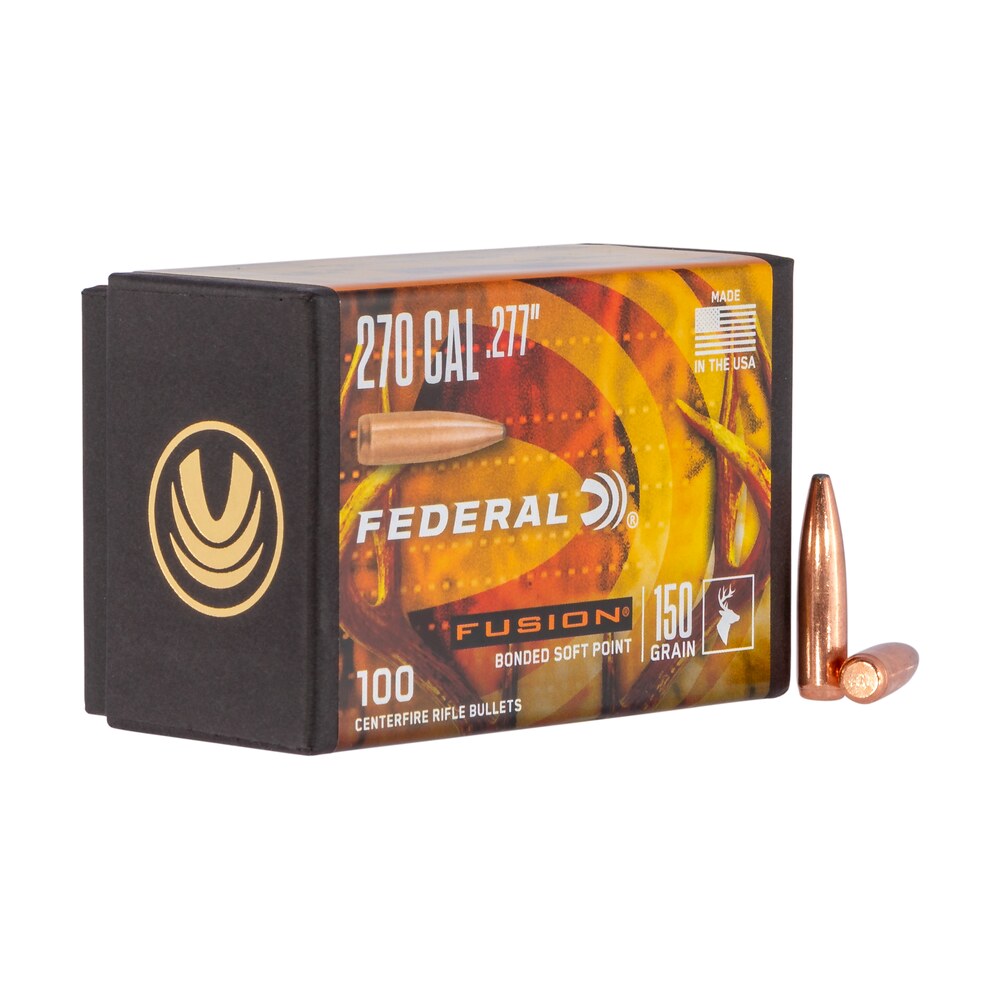 federal fb277f4 fusion component 270 win .277 150 gr fusion soft point 100 per box/ 4 case Federal FB277F4 Fusion Component 270 Win .277 150 gr Fusion Soft Point 100 Per Box/ 4 Case Sports South item 113904