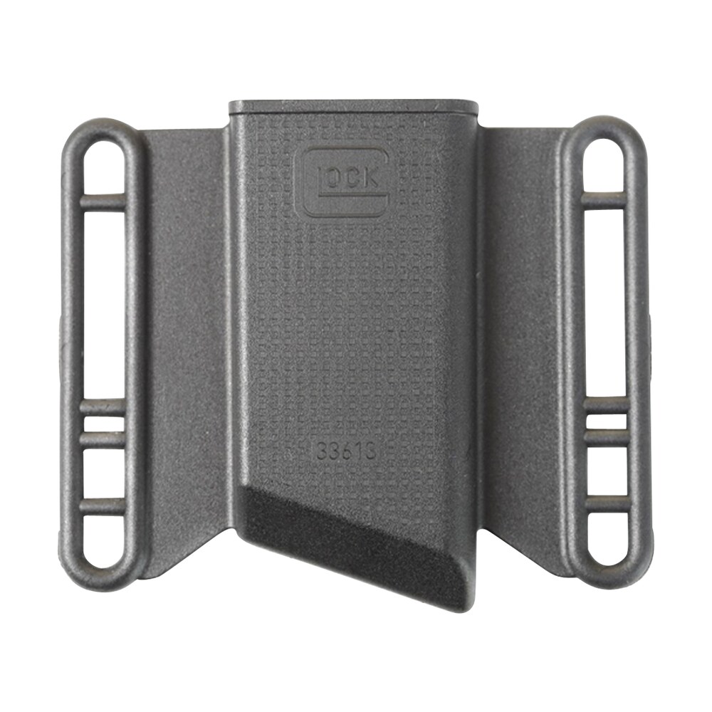 glock mp033613 mag pouch owb black polymer, belt slide mount up to 2.25" wide, fits glock 43 magazines only Glock MP033613 Mag Pouch OWB Black Polymer, Belt Slide Mount Up To 2.25" Wide, Sports South item 113985