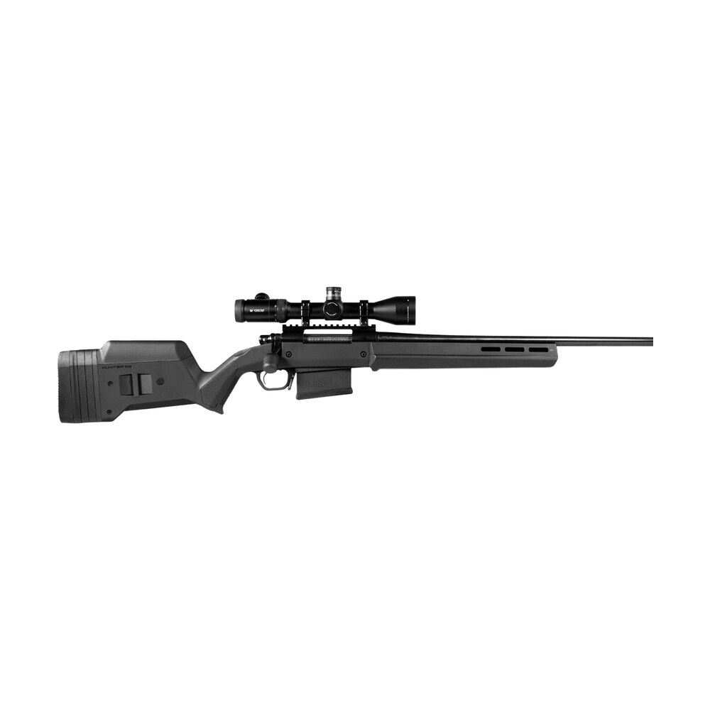 magpul mag483 blk hunter 700 stock fixed with aluminum bedding & adjustable comb black synthetic for remington 700 la Magpul MAG483-BLK Hunter 700 Stock Fixed Sports South item 114280