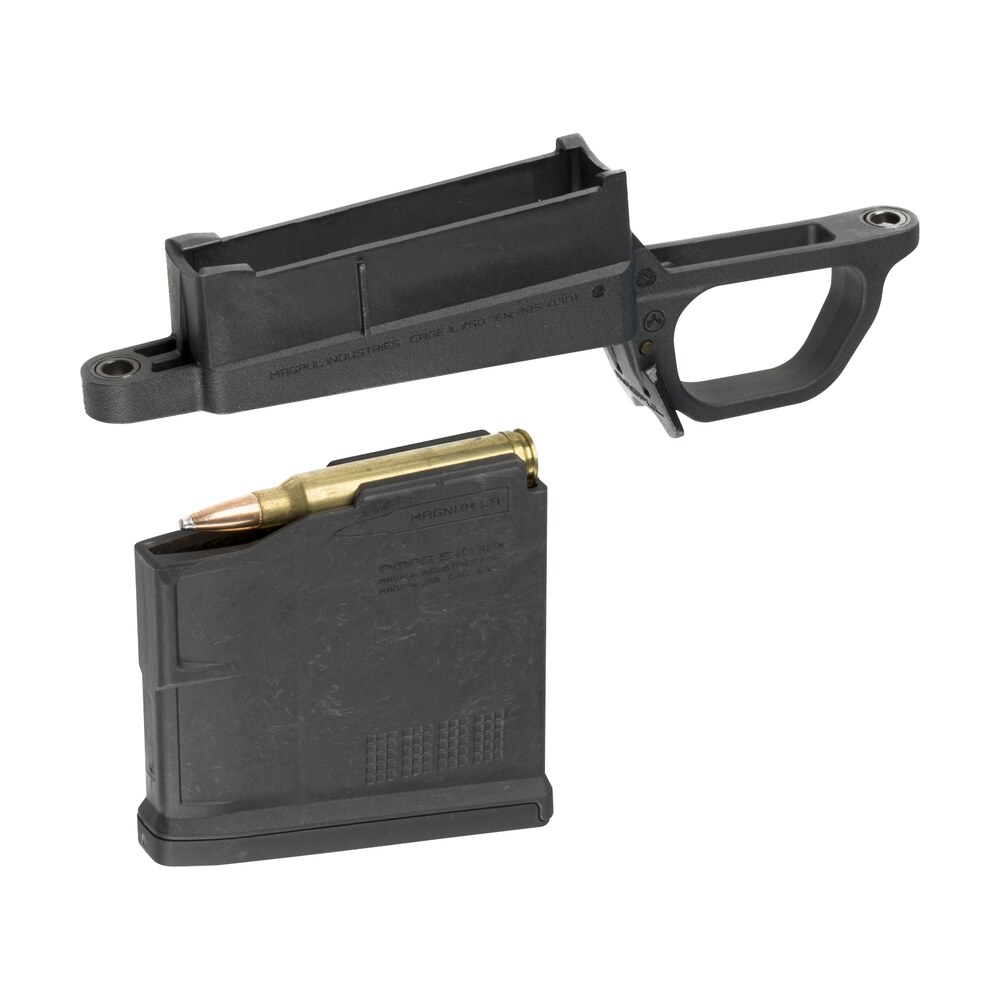 magpul mag569 blk bolt action mag well hunter 700l stock made of polymer w/ black finish includes pmag5 ac magazine Magpul MAG569-BLK Bolt Sports South item 114293