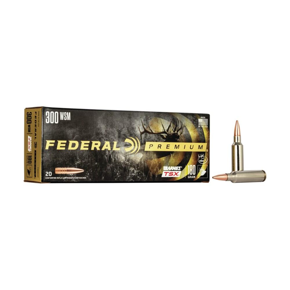 federal p300wsmf premium 300wsm 180gr barnes tsx 20 per box/10 case Federal P300WSMF Premium 300WSM 180gr Barnes TSX 20 Per Box/10 Case Sports South item 11432