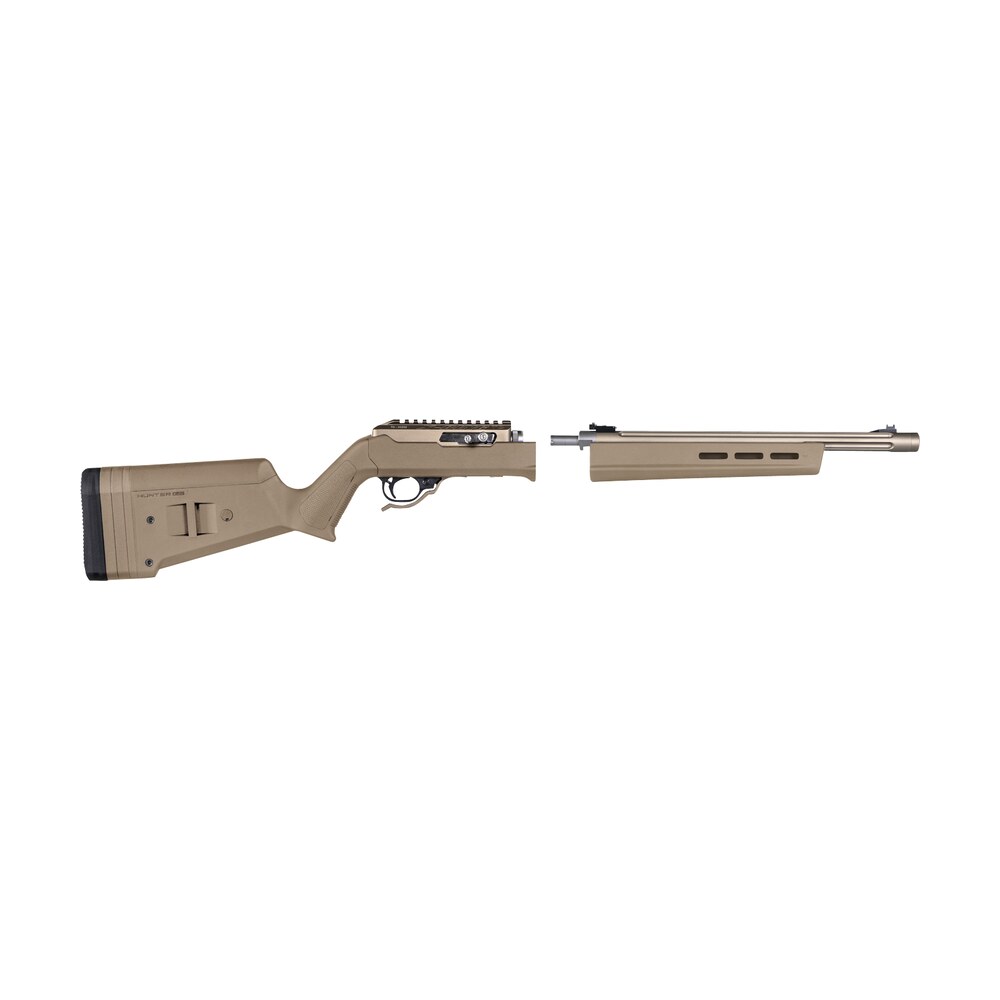 magpul mag760 fde hunter x 22 stock fixed adjustable comb flat dark earth synthetic for ruger 10/22 takedown Magpul MAG760-FDE Hunter X-22 Stock Fixed Adjustable Comb Flat Dark Earth Synthetic for Ruger Sports South item 114327