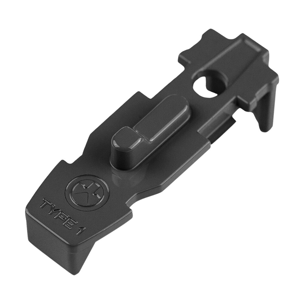 magpul mag803 blk tactile lock plate type 1 made of polymer w/ black finish & 1/8" single ridge for pmag 10/20/30 ar/m4 gen m3/300 b gen m3 floor plates/5 per pack Magpul MAG803-BLK Tactile Lock-Plate Type 1 Made of Polymer Sports South item 114338